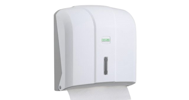 C-V Folded Paper Towel Dispenser - Für 400 Blatt, weiß