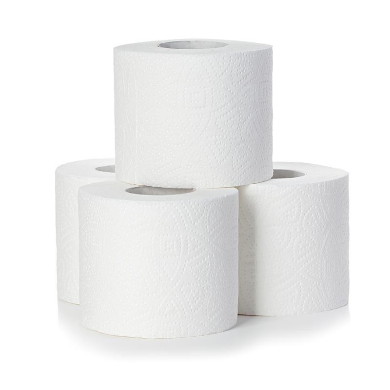 Toilettenpapier Kleinrolle (2-Lagig, Zellulose) - 64 x 250 Blatt