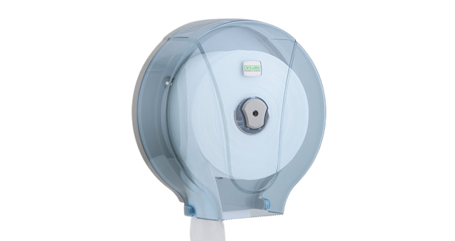 Maxi Jumbo WC Tissue Dispenser, transparent